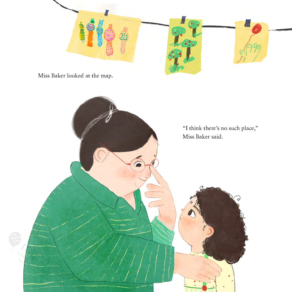 A Map for Falasteen: A Palestinian Child's Search for Home by Maysa Odeh, illustrated by Aliaa Betawi