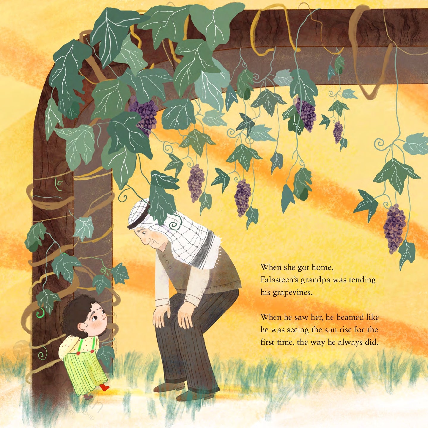 A Map for Falasteen: A Palestinian Child's Search for Home by Maysa Odeh, illustrated by Aliaa Betawi