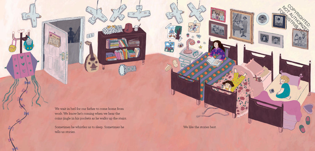 Homeland: My Father Dreams of Palestine by Hannah Moushabeck, illustrated by Reem Madooh