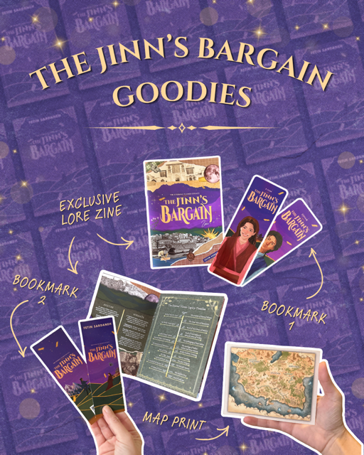 The Jinn's Bargain (The Eternal Flames Legacy, #1) by Fetin Sardaneh